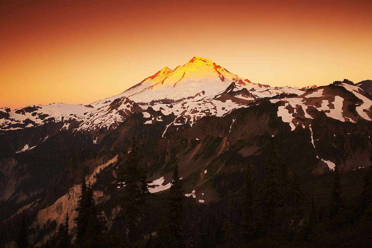 #070321-1 - Mount Baker at Sunrise, Washington, USA