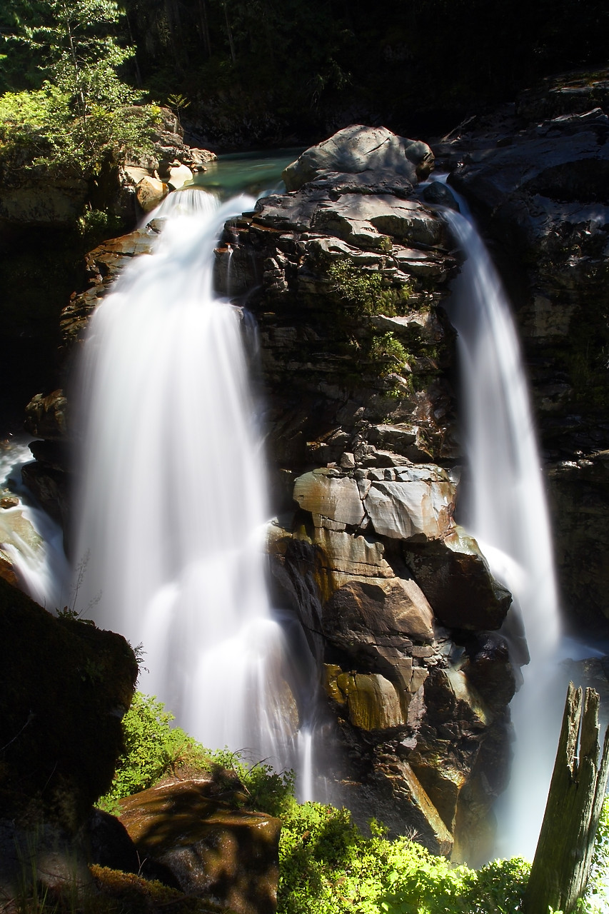 #070331-1 - Nooksack Falls, Mount Baker National Forest, Washington, USA