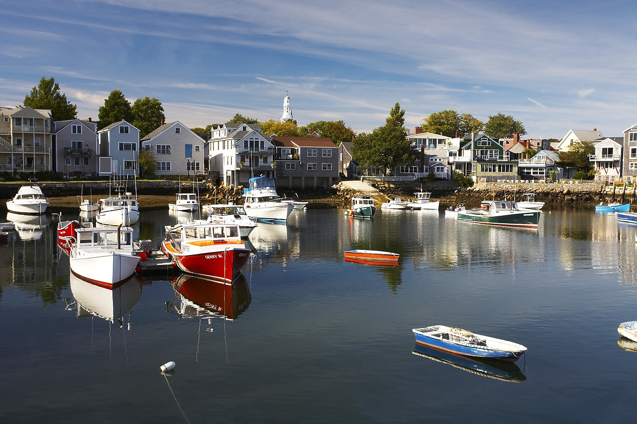 #080270-1 - Rockport Harbor, Massachusetts, USA