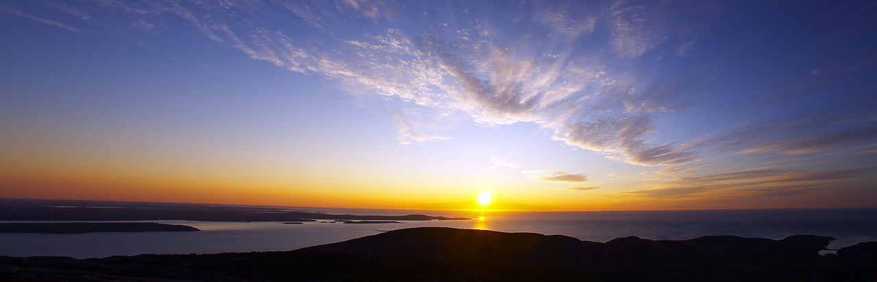 #080287-2 - Sunrise from Cadillac Mountain, Acadia National Park, Maine, USA
