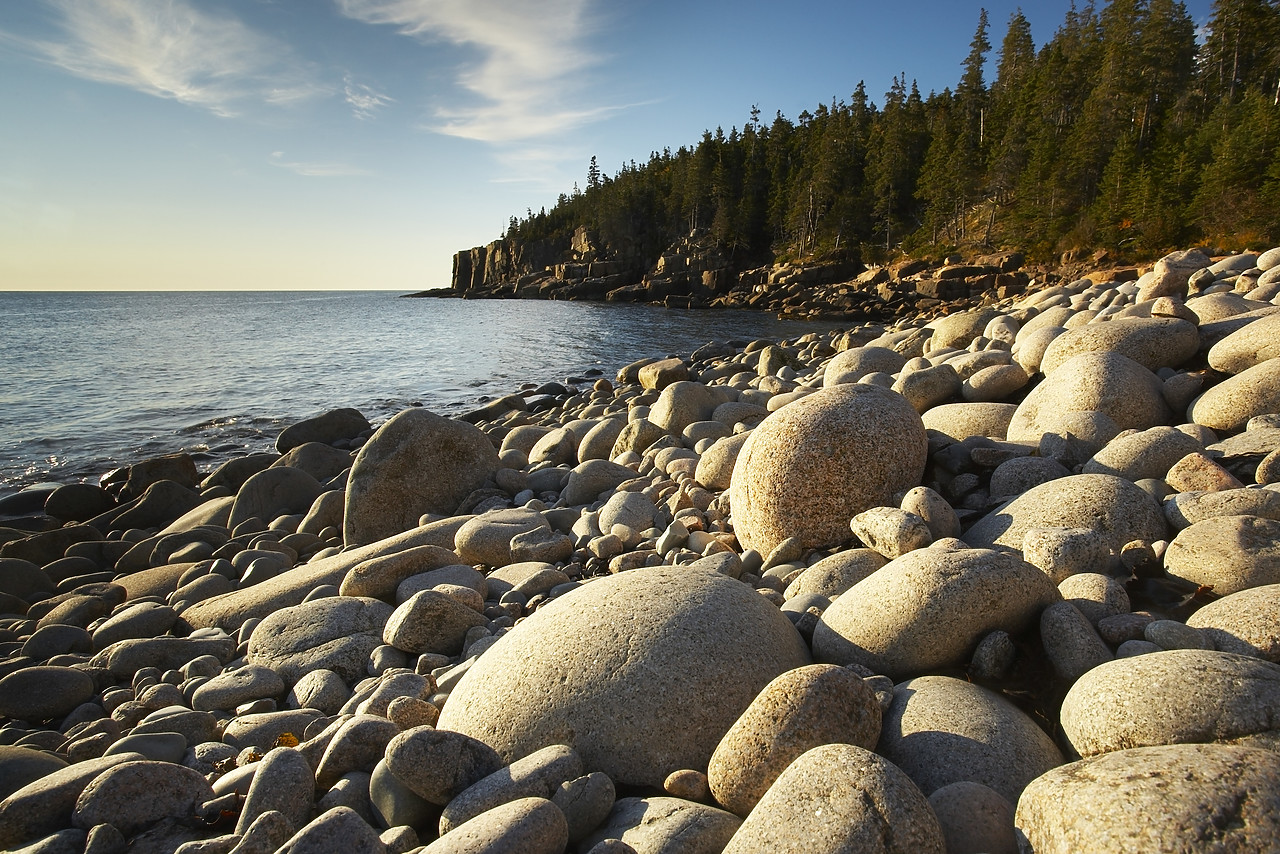 #080308-1 - The Otter Cliffs, Acadia National Park, Maine, USA