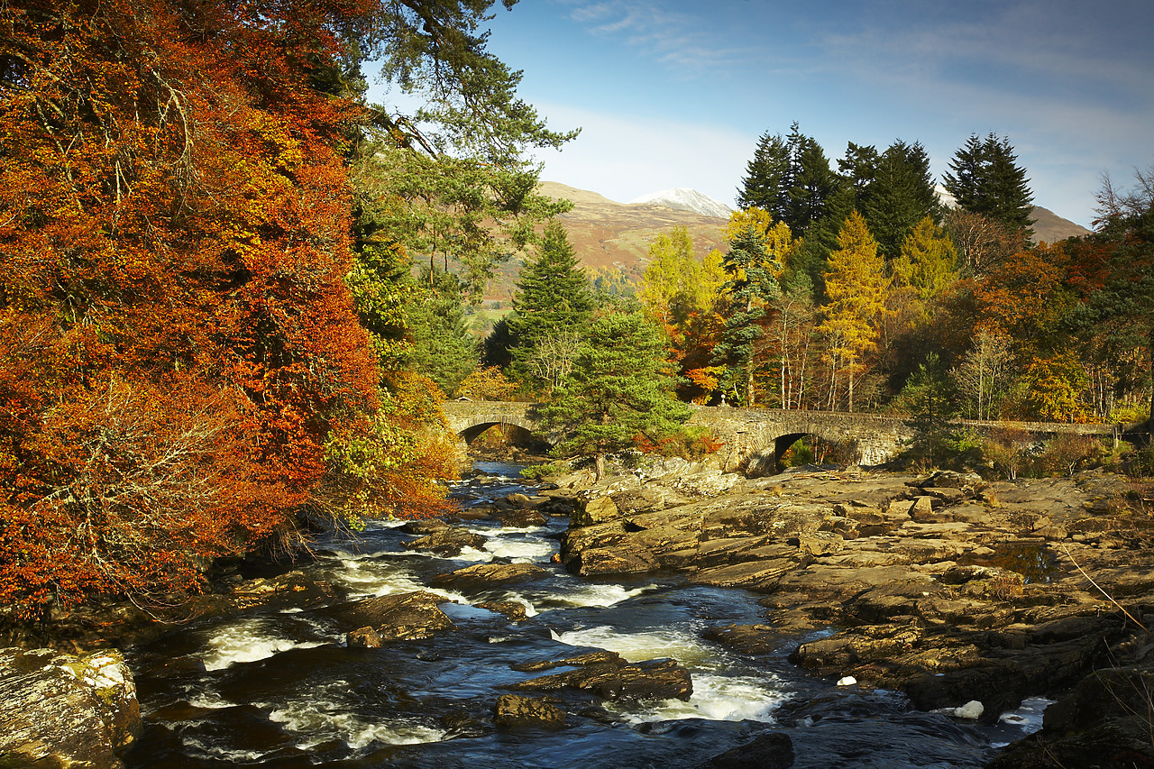 #080461-1 - Falls of Dochart, Killin, Central Region, Perthshire, Scotland