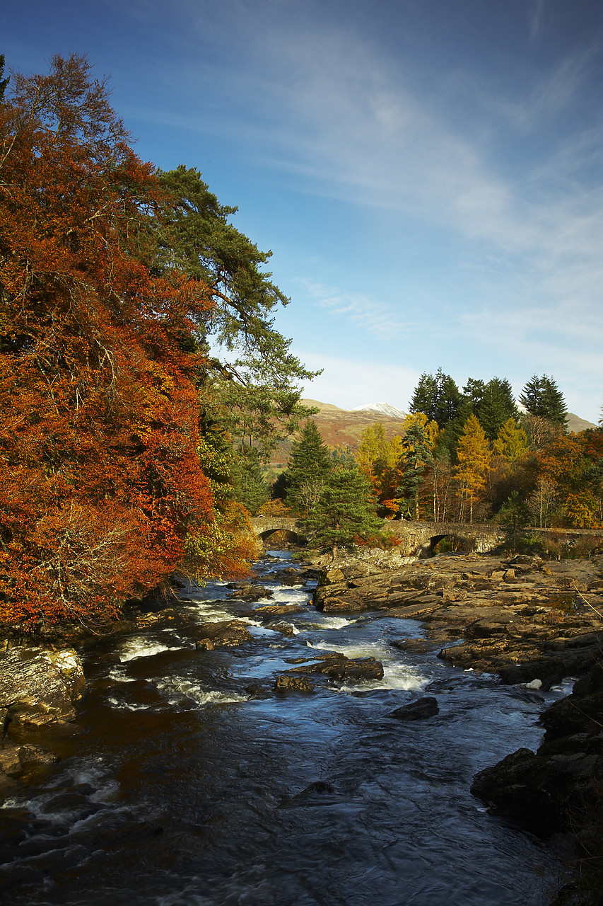 #080461-2 - Falls of Dochart, Killin, Central Region, Perthshire, Scotland