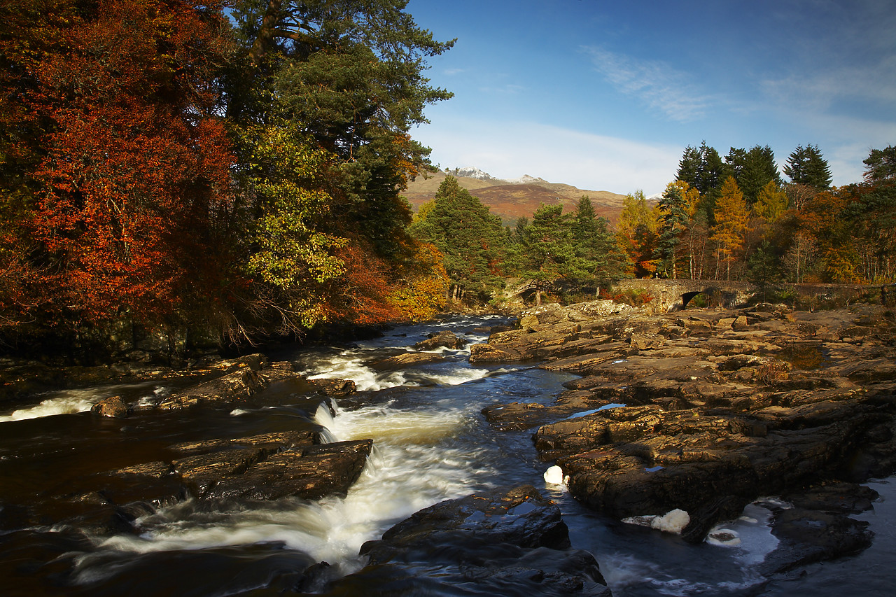 #080462-1 - Falls of Dochart, Killin, Central Region, Perthshire, Scotland