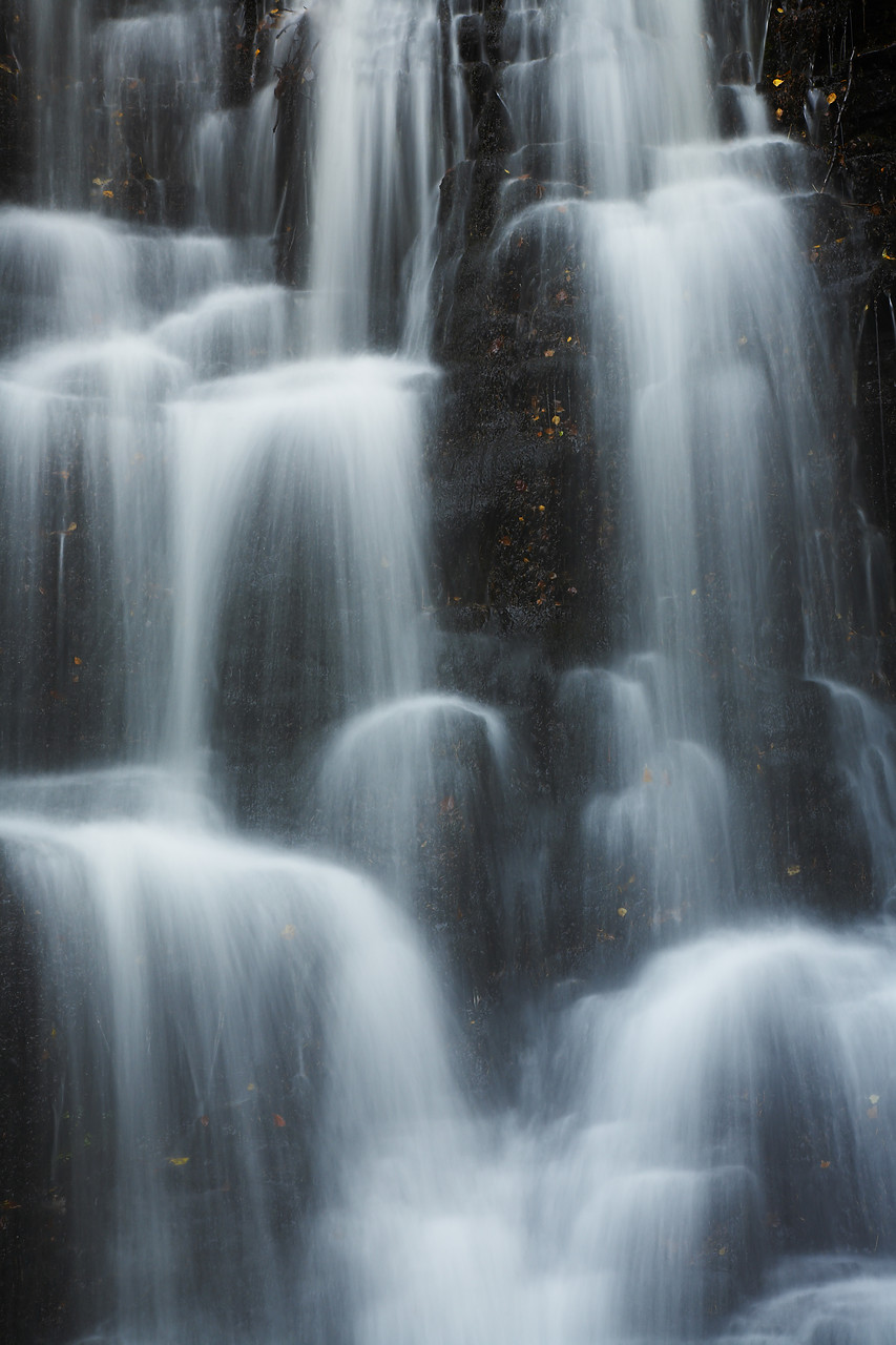 #080465-2 - Cascading Waterfall, Birks of Aberfeldy, Tayside Region, Scotland