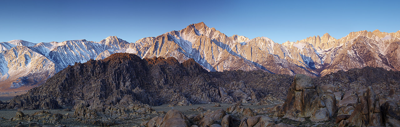 #090079-1 - Mt. Whitney & Alabama Hills, Eastern Sierras, Lone Pine, California, USA