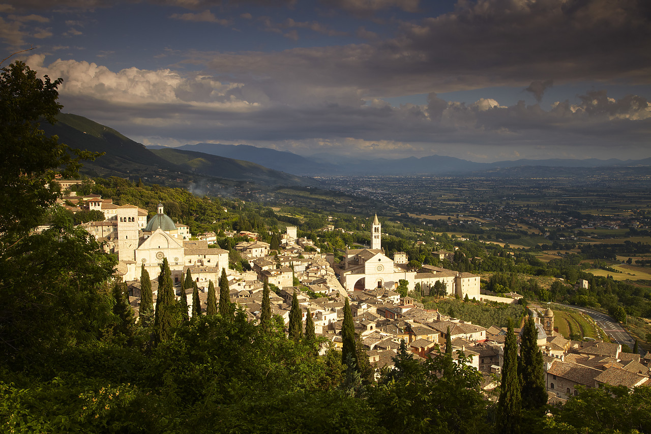 #090135-1 - View over Assisi, Umbria, Italy