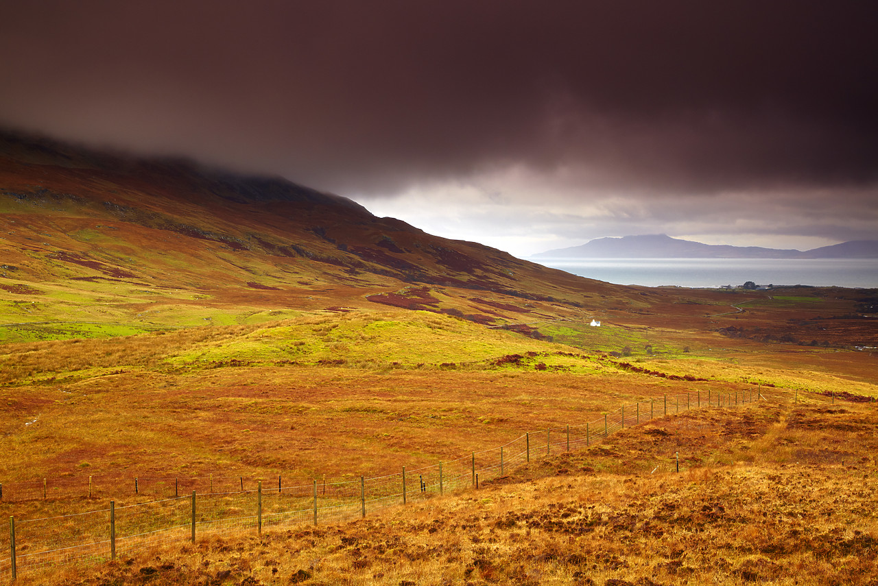 #090240-1 - Lone Cottage on The Ardnamurchan Peninsula, Highland Region, Scotland