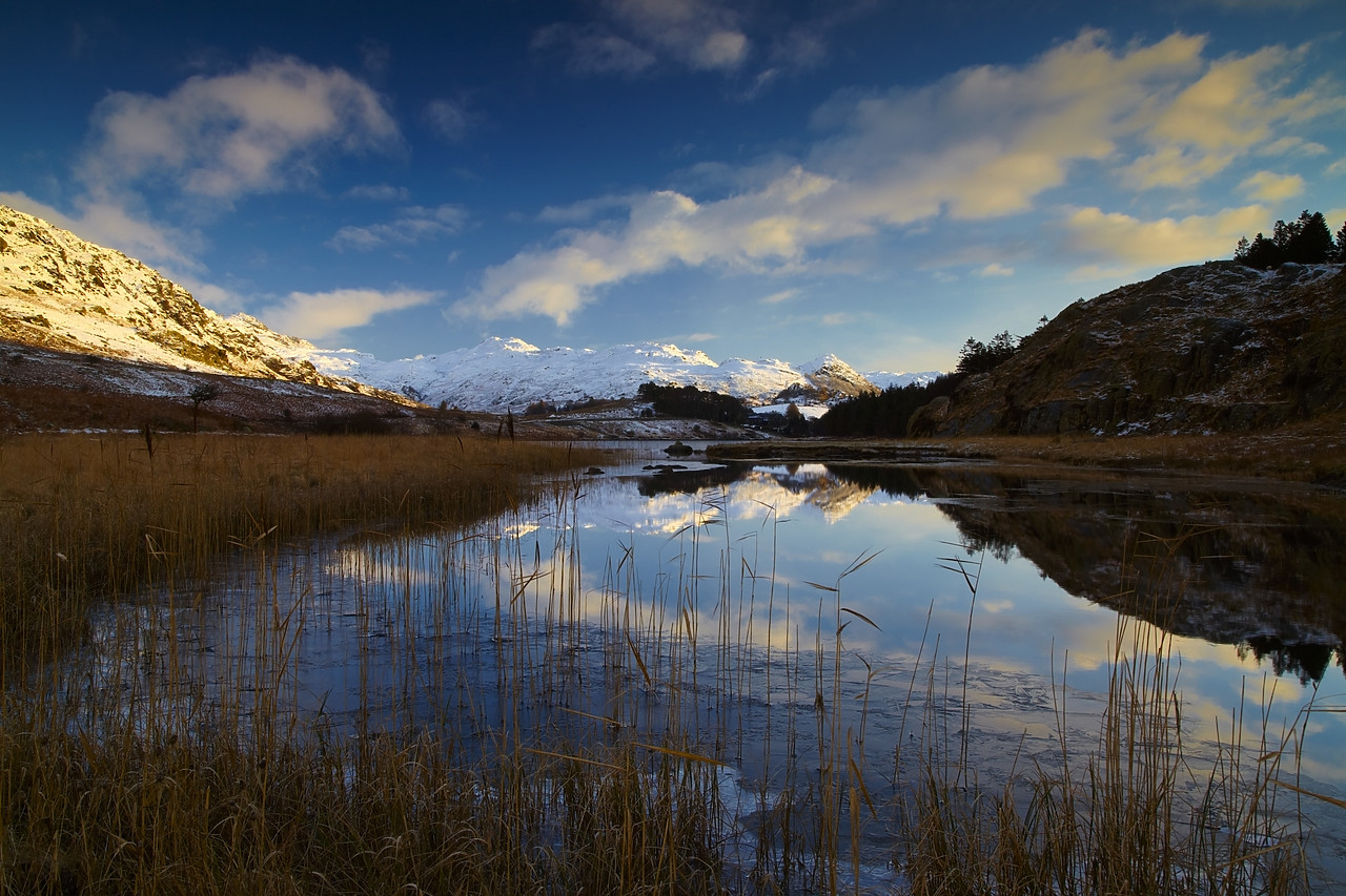 #100015-1 - Llynnau Mymbyr Reflections, Snowdonia National Park, Gwynedd, Wales