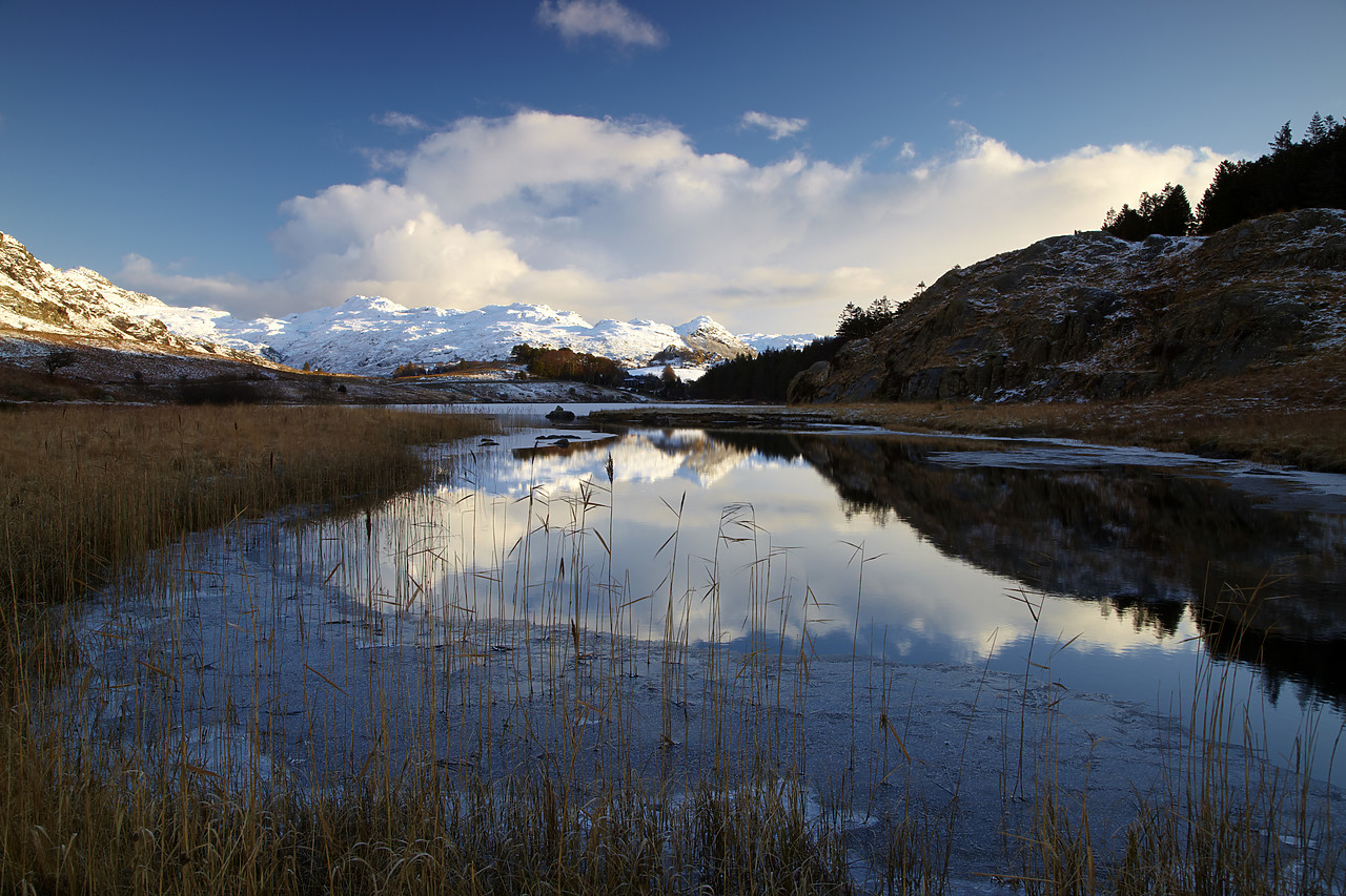 #100017-1 - Llynnau Mymbyr Reflections, Snowdonia National Park, Gwynedd, Wales