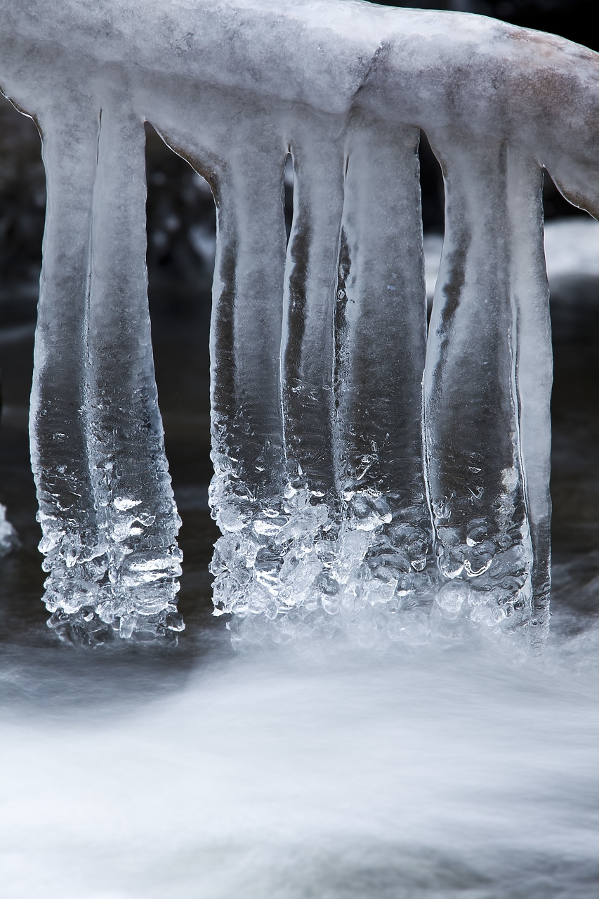 #100049-2 - Ice Formations, The Birks of Aberfeldy, Tayside Region, Scotland