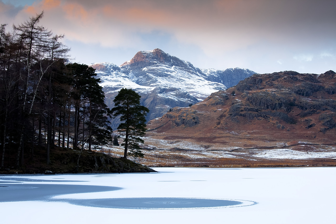 #100055-1 - Blea Tarn in Winter, Lake District National Park, Cumbria, England