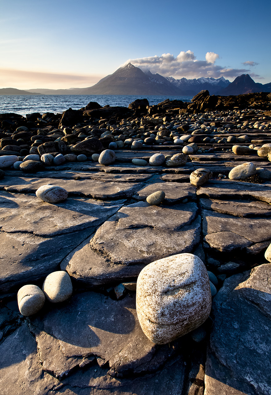 #100147-1 - Rocky Coastline at Elgol, Isle of Skye, Highland Region, Scotland