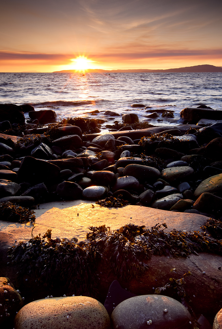 #100148-1 - Sunset at Elgol, Isle of Skye, Highland Region, Scotland