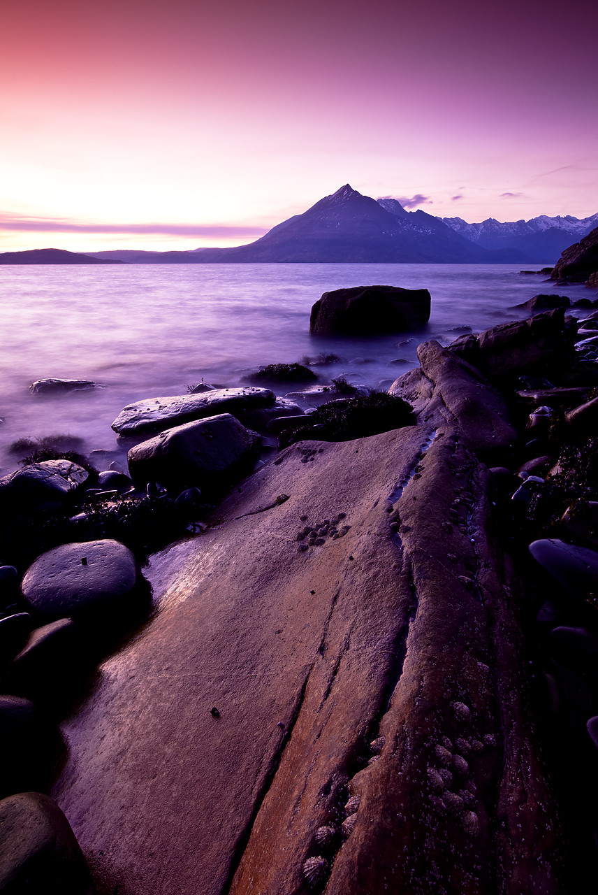 #100150-2 - Sunset at Elgol, Isle of Skye, Highland Region, Scotland