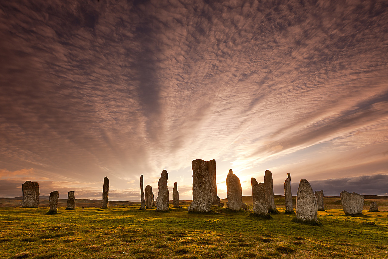 #100169-1 - Callanish Standing Stones, Isle of Lewis, Outer Hebrides, Scotland