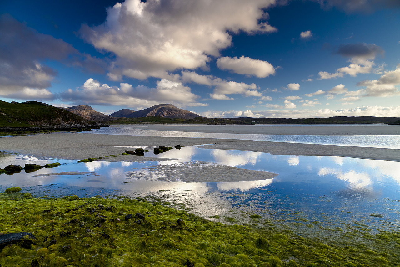 #100189-1 - Uig Bay Reflections, Isle of Lewis, Outer Hebrides, Scotland