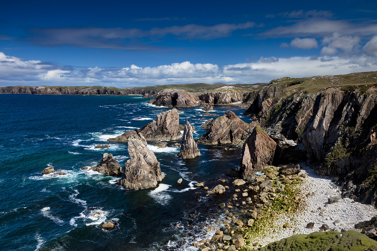 #100202-1 - Mangersta Sea Stacks, Isle of Lewis, Outer Hebrides, Scotland