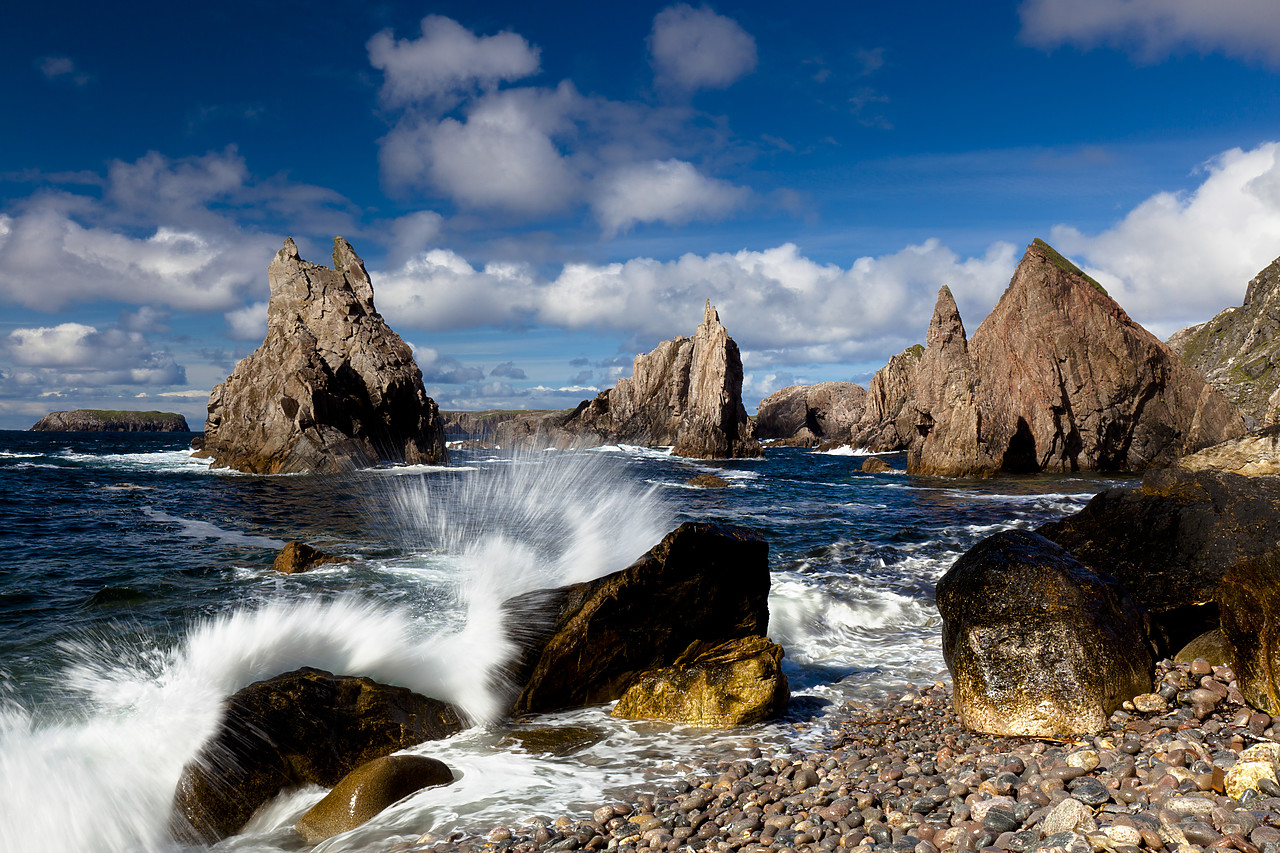 #100216-1 - Mangersta Sea Stacks, Isle of Lewis, Outer Hebrides, Scotland