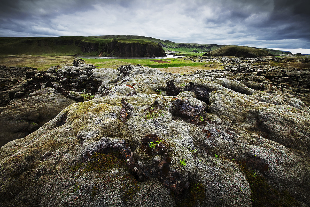 #100250-1 - Moss-covered Lava Field, Iceland