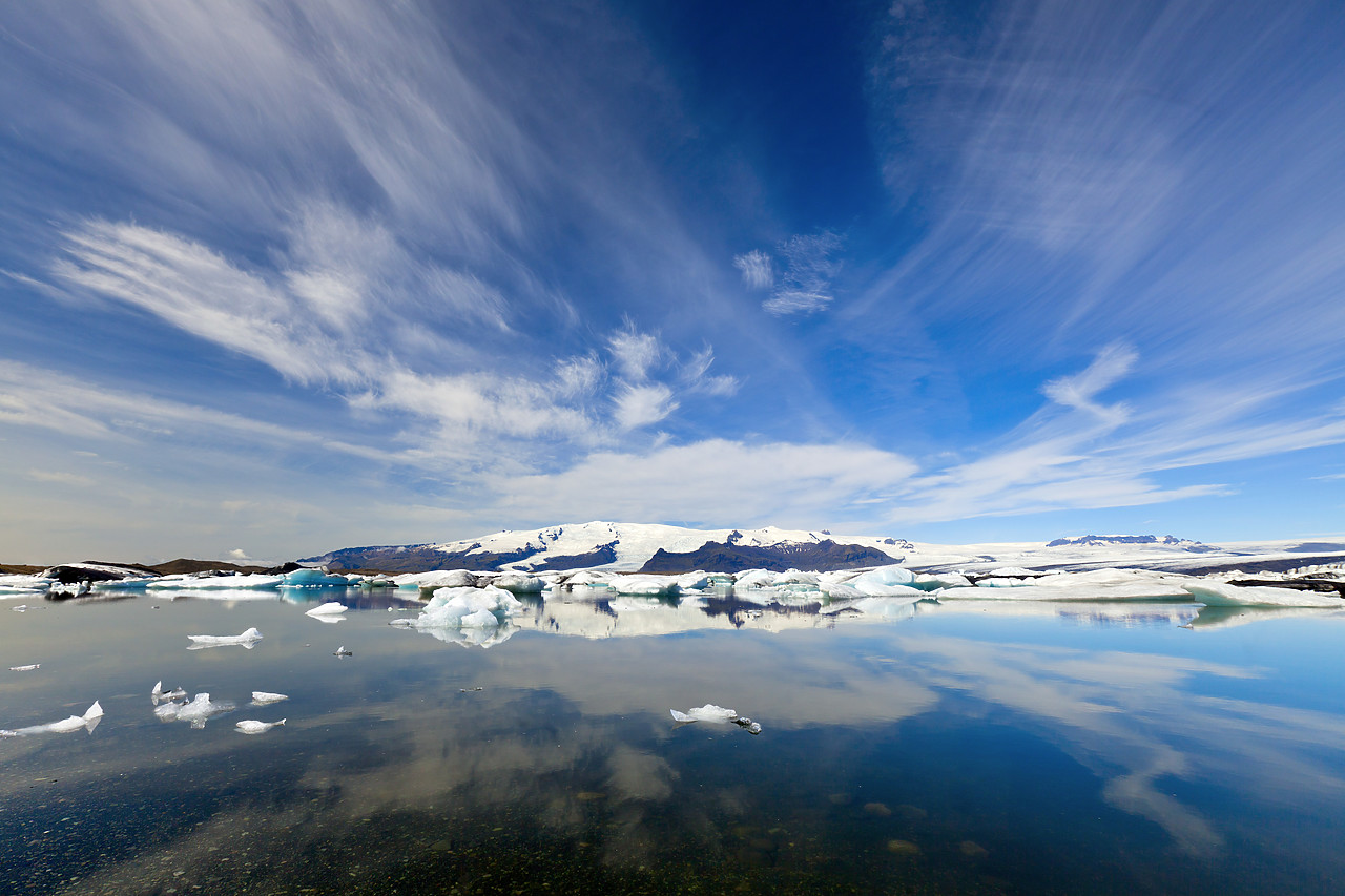 #100254-1 - Cloudscape over Jokulsarlon Iceberg Lagoon, Iceland