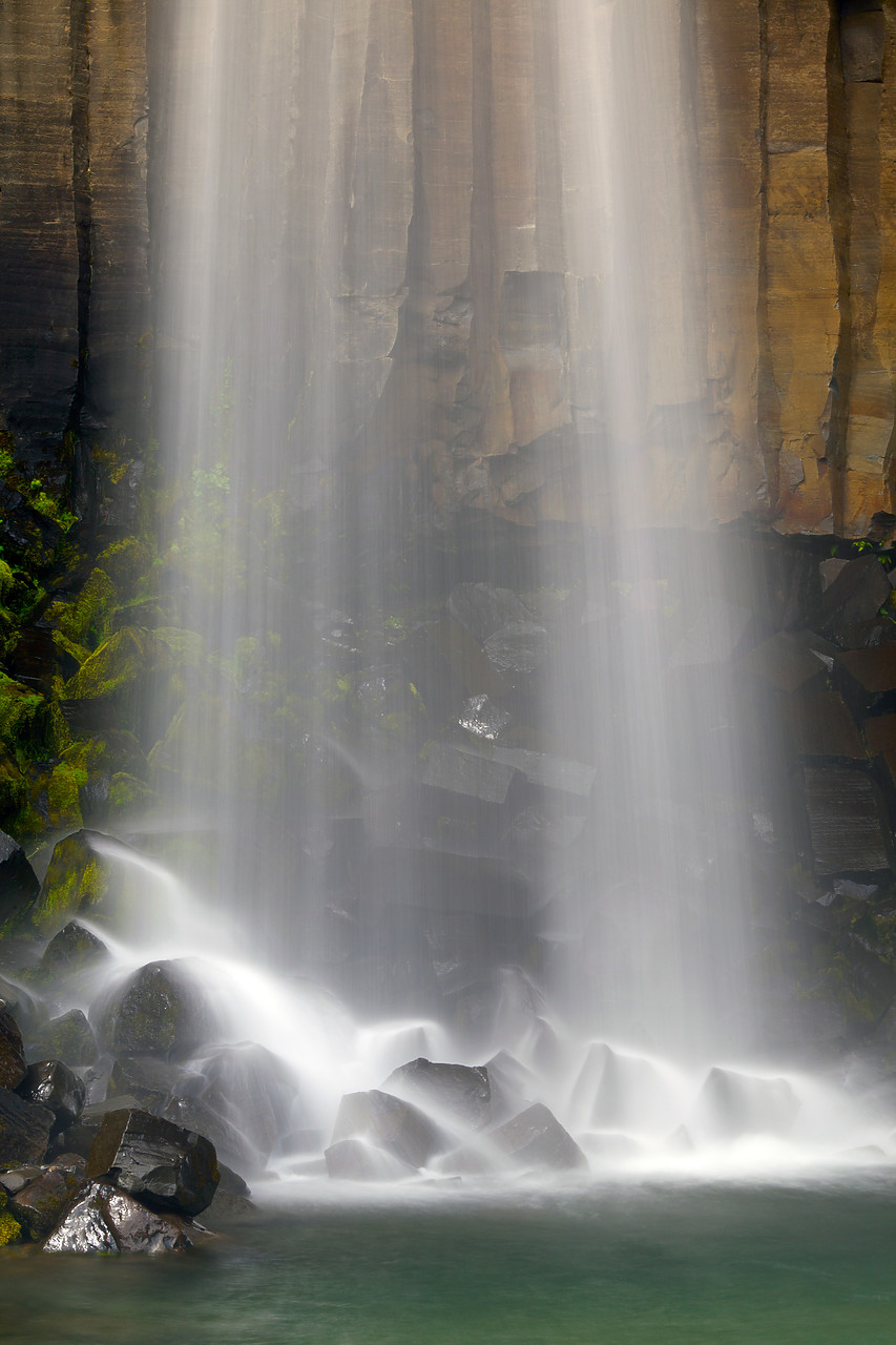 #100263-2 - Svartifoss Waterfall, Skaftafell National Park, Iceland