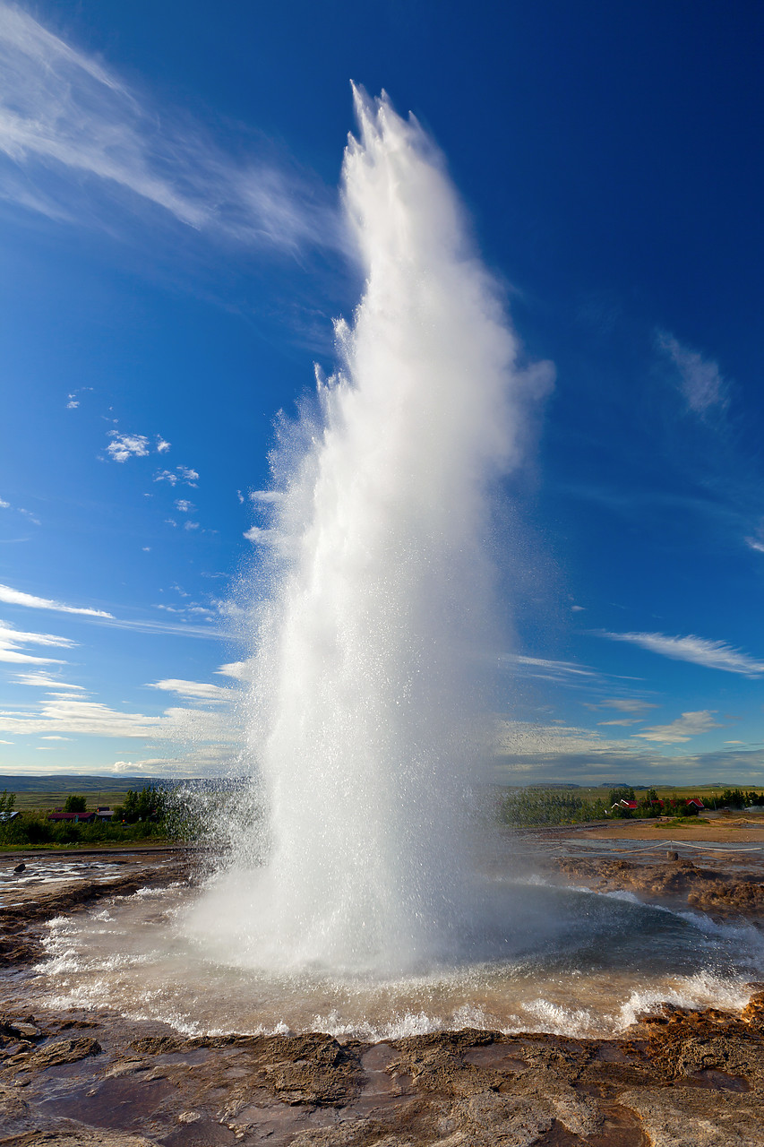 #100318-1 - The Great Geyser, Haukadalur Valley, Iceland