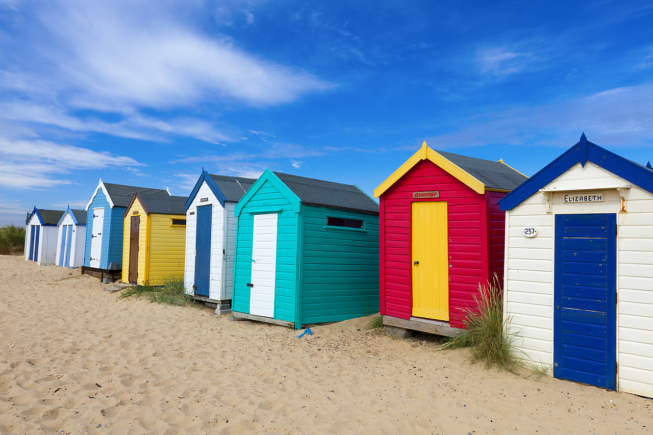 #100356-1 - Beach Huts, Southwold, Suffolk, England