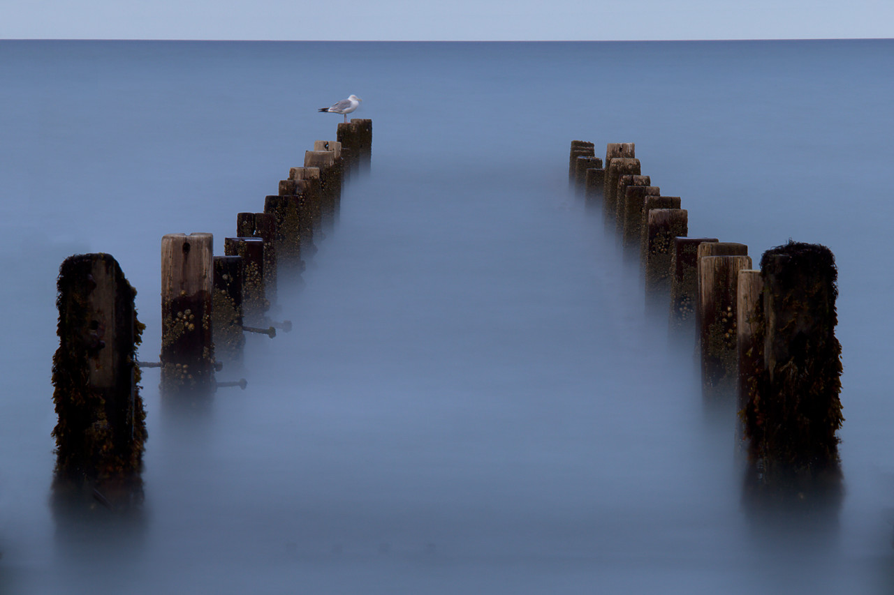 #100366-1 - Still Sea, Happisburgh, Norfolk, England