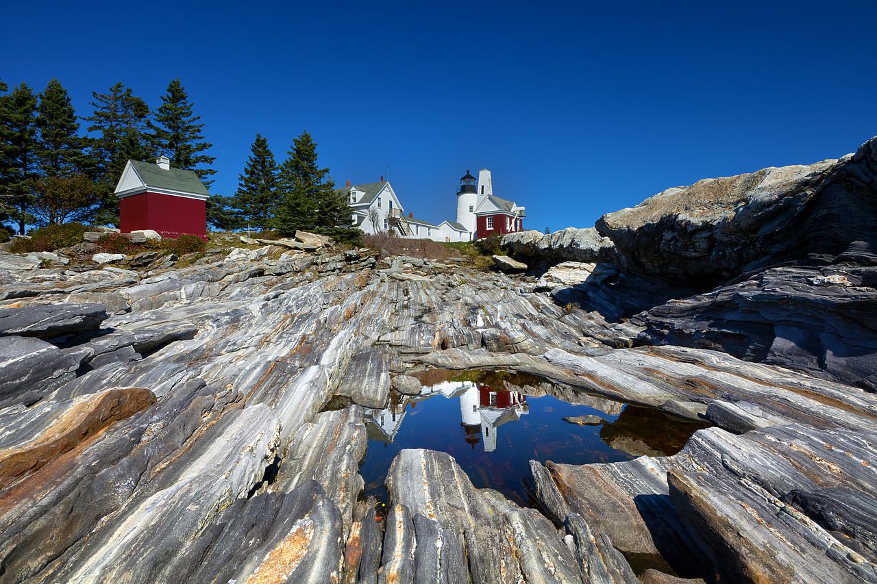 #100456-1 - Pemaquid LIghthouse, Bristol, Maine, USA