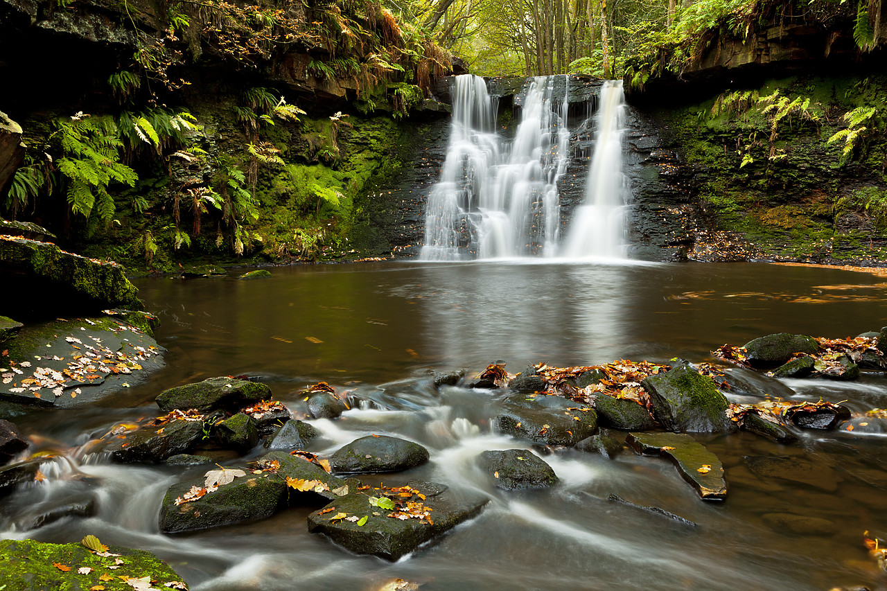 #100545-1 - Goit Stock Falls, Harden, West Yorkshire, England