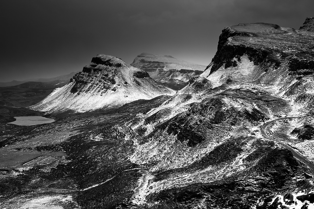 #110061-1 - Trotternish Ridge in Winter, Isle of Skye, Scotland