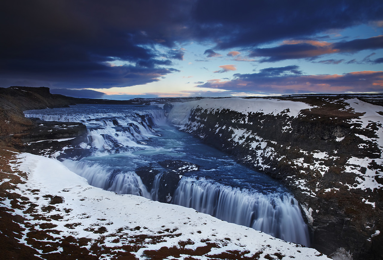 #110089-1 - Gullfoss in Winter, Iceland