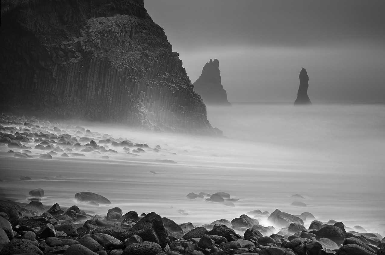 #110091-1 - Sea Stacks at Reynisdrangar, Iceland