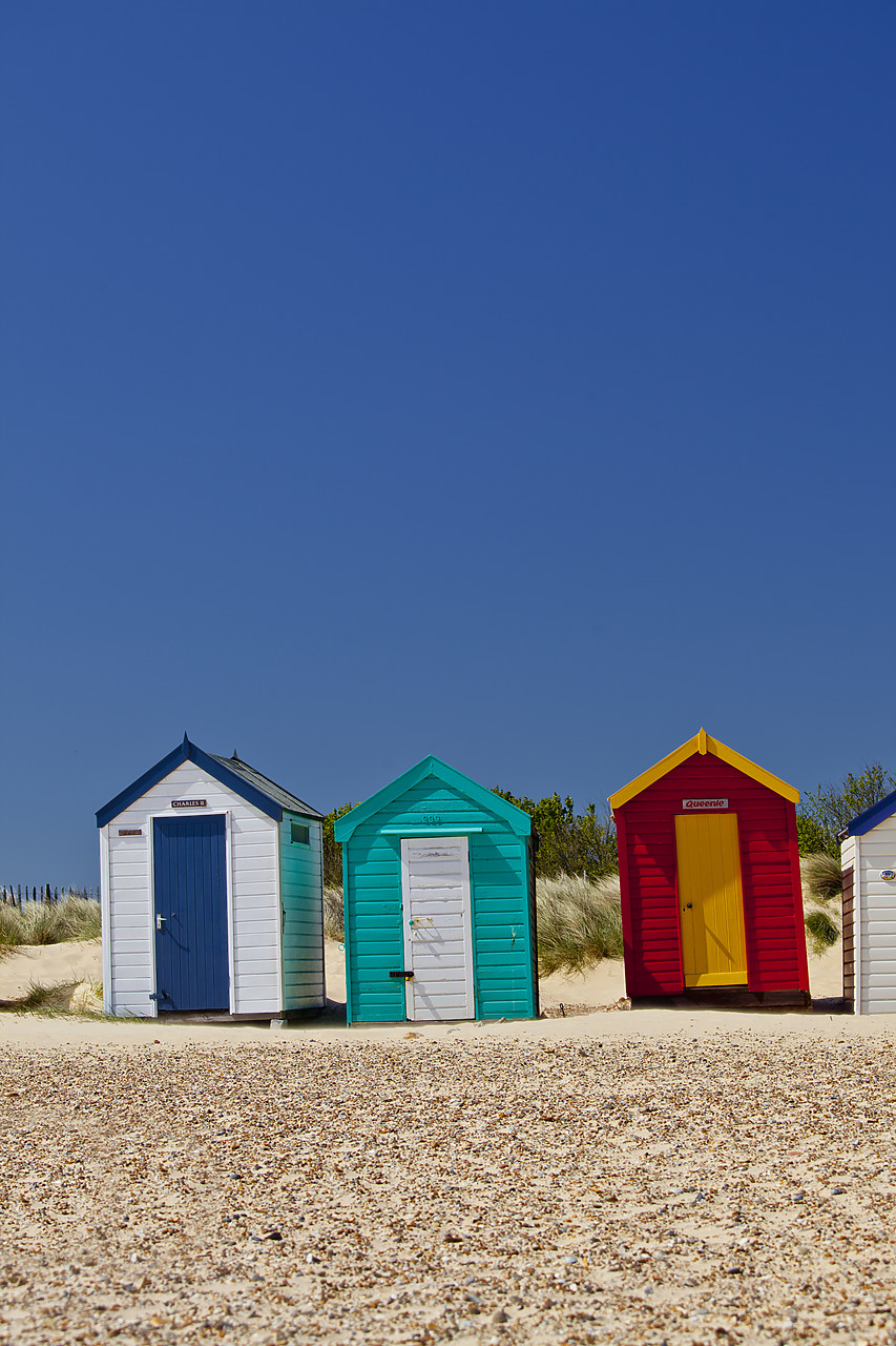 #110230-1 - Colourful Beach Huts, Southwold, Suffolk, England