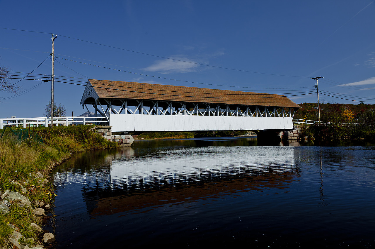 #110291-1 - Covered Bridge, Groveton, New Hampshire, USA