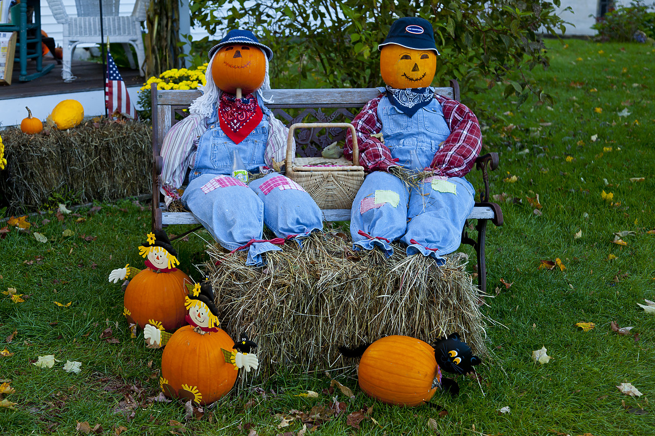 #110303-1 - Pumpkin People, New Hampshire, USA