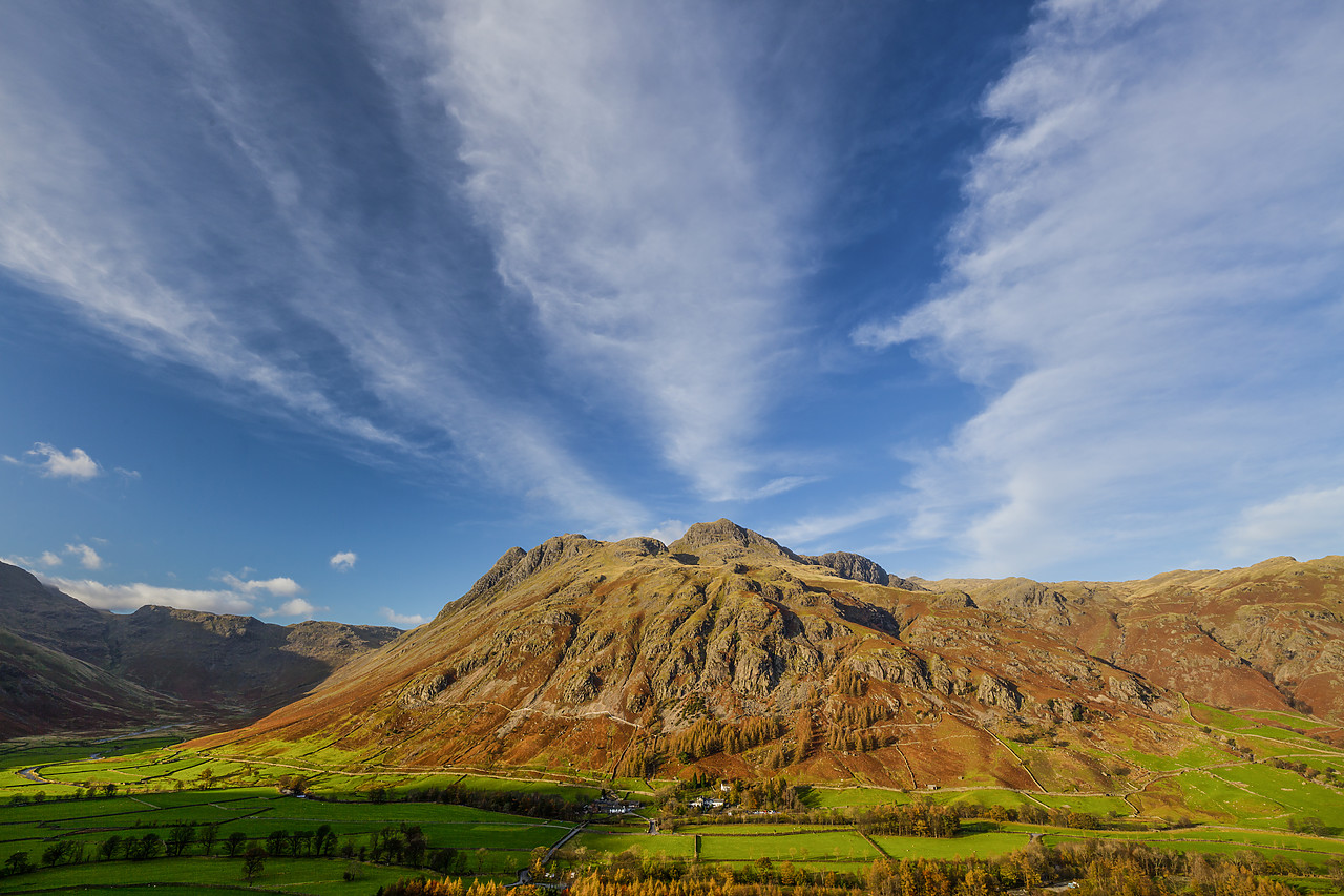 #110336-2 - Great Langdale in Autumn, Lake District National Park, Cumbria, England