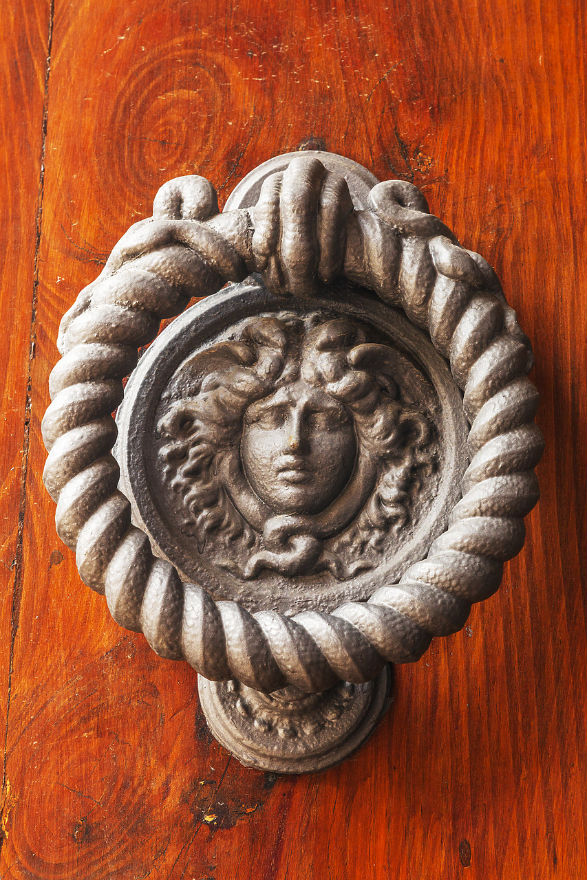 #120053-1 - Door Knocker, Montepulciano, Tuscany, Italy