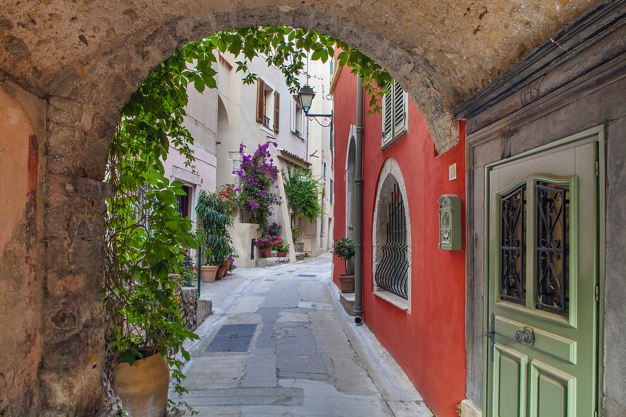 #120141-1 - Village of Roquebrune, Roquebrune Cap Martin, Cote d'Azur, France