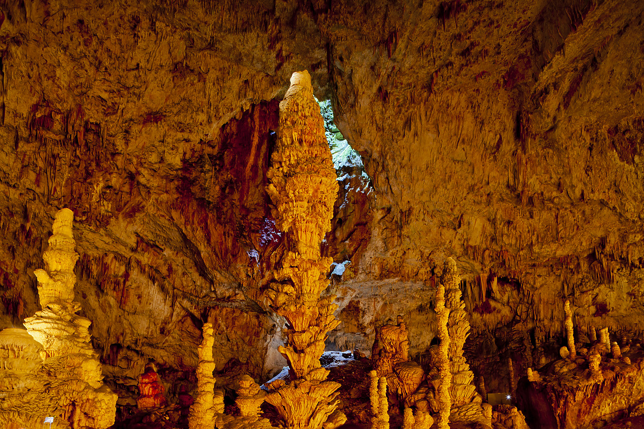 #120188-1 - Cave Stalagmites, Grand Site de l'Aven d'Orgac, France