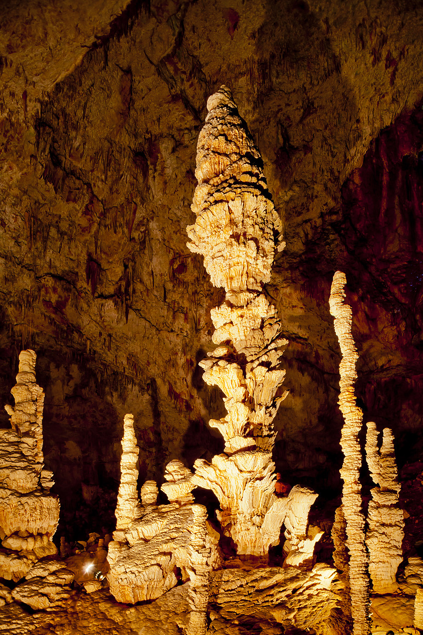 #120189-1 - Cave Stalagmites, Grand Site de l'Aven d'Orgac, France