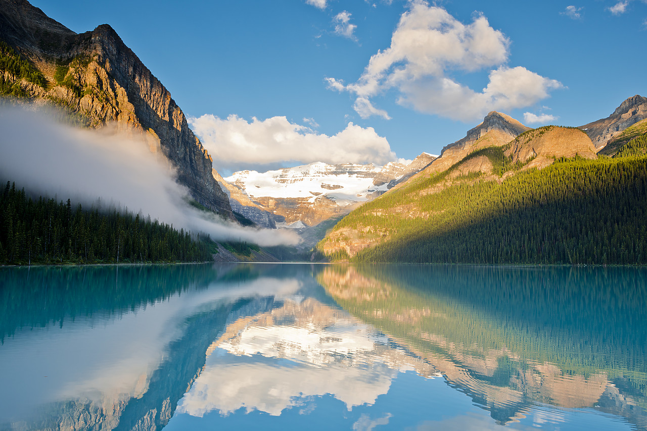 #120217-1 - Lake Louise Reflections, Banff National Park, Alberta, Canada