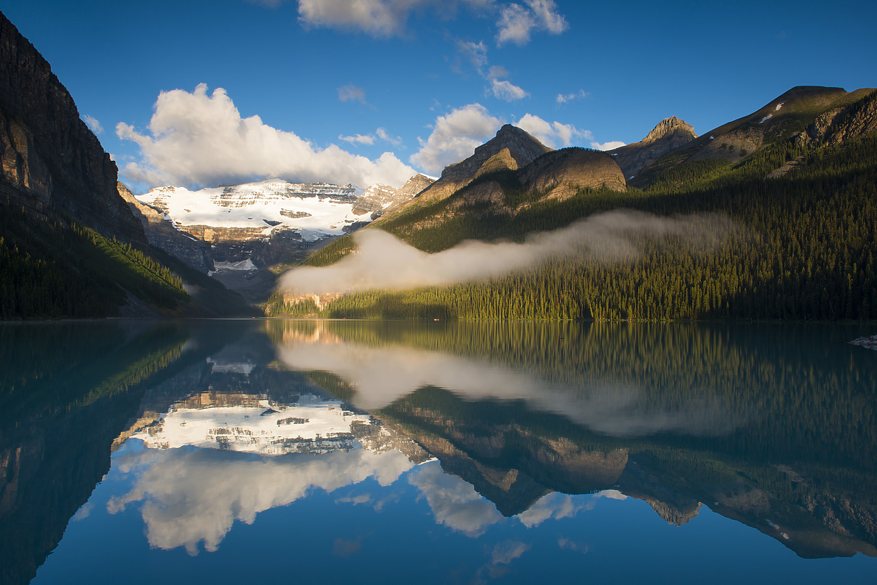 #120218-1 - Lake Louise Reflections, Banff National Park, Alberta, Canada