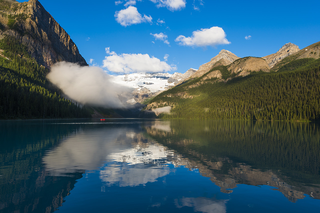 #120220-1 - Lake Louise Reflections, Banff National Park, Alberta, Canada