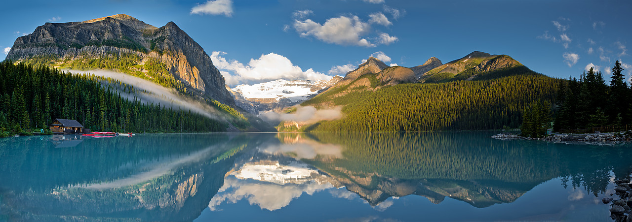 #120221-1 - Lake Louise Reflections, Banff National Park, Alberta, Canada