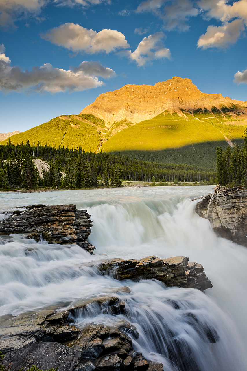 #120233-1 - Athabasca Falls, Jasper National Park, Alberta, Canada