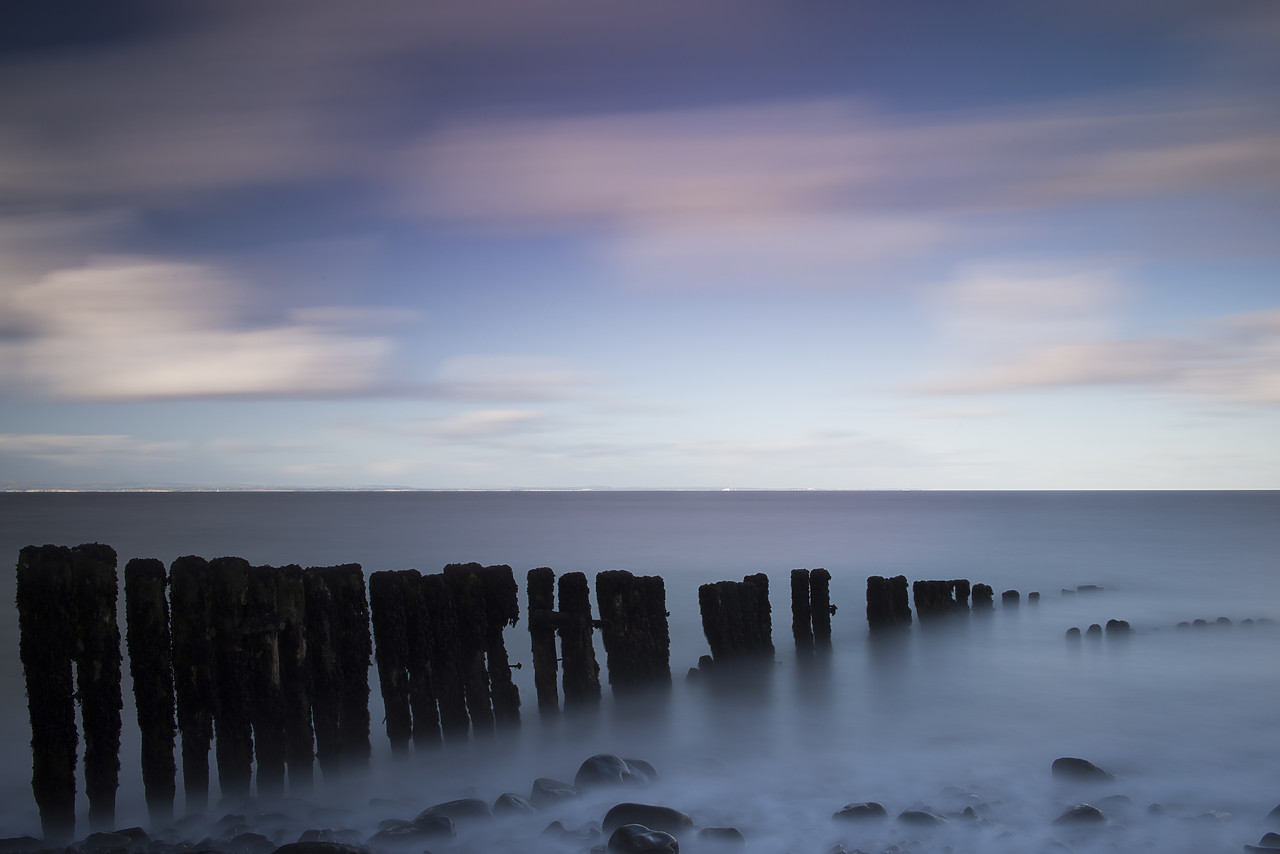 #120261-1 - Sea & Groyne, Porlock Weir, Somerset, England