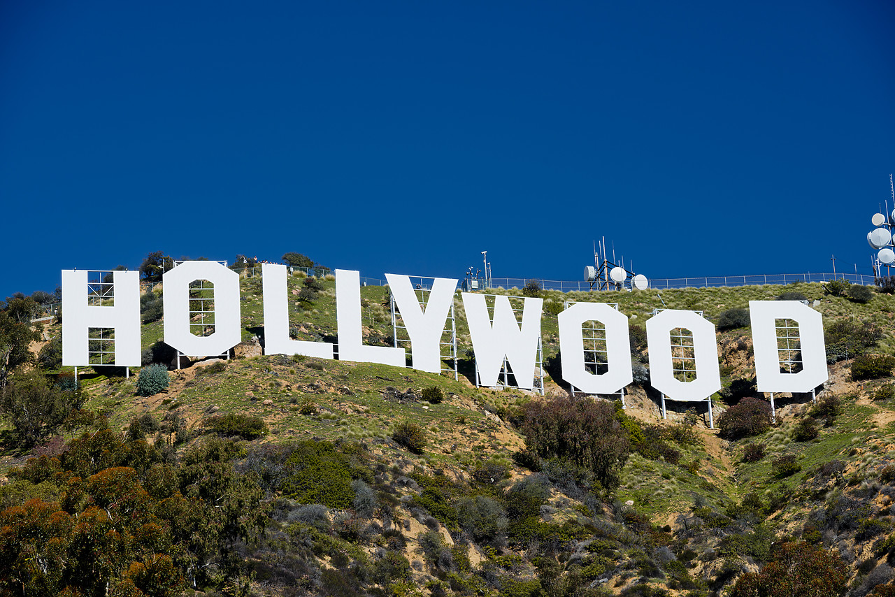 #120323-1 - The Hollywood Sign, Los Angeles, California, USA