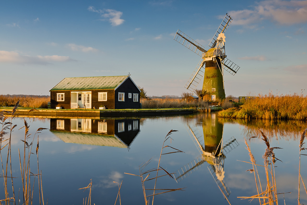 #130009-1 - St. Benet's Mill & Cottage, Norfolk Broads National Park, Norfolk, England